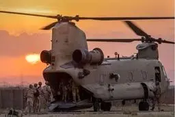 زخمی شدن ۲۲ نظامی آمریکایی بر اثر سانحه بالگرد در شمال شرق سوریه