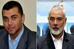 وداع جانسوز همسر شهید حازم اسماعیل هنیه