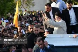 استقبال شیرازی‌ها از رئیس جمهور