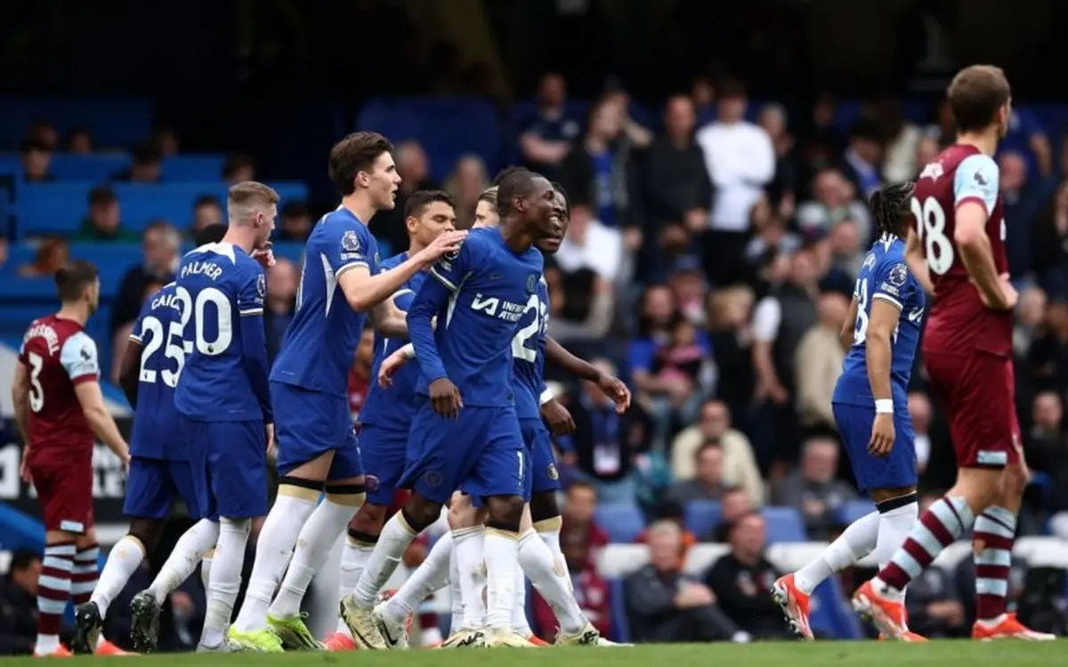 چلسی 5-0 وست هم: برد درخشان برای ابقای پوچ تی نو