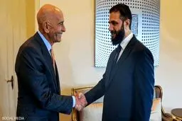 دیدار الجولانی و وزیر خارجه سوریه با نماینده آمریکا 