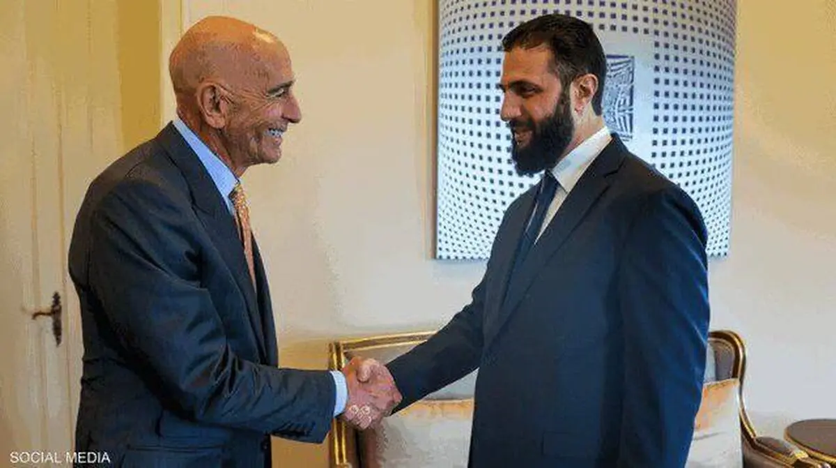 دیدار الجولانی و وزیر خارجه سوریه با نماینده آمریکا 