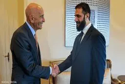 دیدار الجولانی و وزیر خارجه سوریه با نماینده آمریکا 