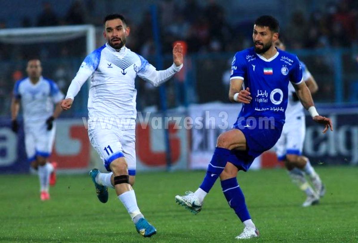 گزارش زنده: ملوان 0- استقلال 0