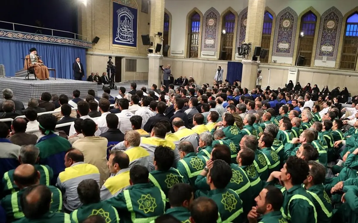 کارگران با رهبر انقلاب دیدار می‌کنند