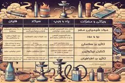 ویپ یا قلیان؟ بررسی 6 فایده و مضرات هر دو روش