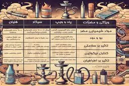 ویپ یا قلیان؟ بررسی 6 فایده و مضرات هر دو روش