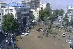 فیلم دیده نشده از لحظه حمله رژیم صهیونیستی به تجریش