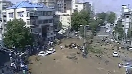 فیلم دیده نشده از لحظه حمله رژیم صهیونیستی به تجریش