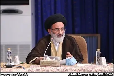 دیدار اعضای جامعه روحانیت مبارز با رییس جمهور