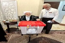 مهدی کروبی هم رای داد