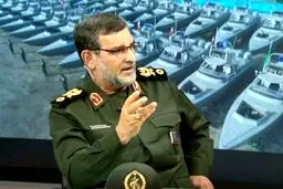 شگفتانه فرمانده نیروی دریایی سپاه؛ شناور موشک‌اندازی ساخته‌ایم که ۱۱۶ نات سرعت دارد