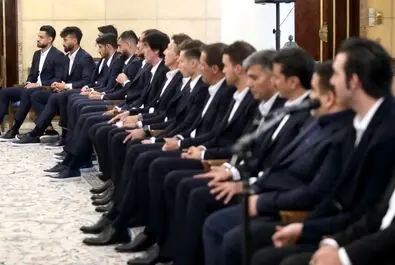 رئیسی تیم ملی فوتبال