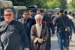 اولین تصاویر از وداع صدیقی با فرزند مرحومش 