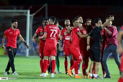 تصاویر پنجمین قهرمانی متوالی پرسپولیس