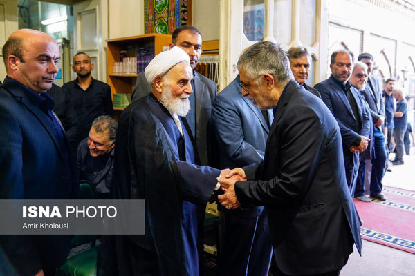 چهره های سرشناس و مشهور در ختم محمد ناطق نوری 