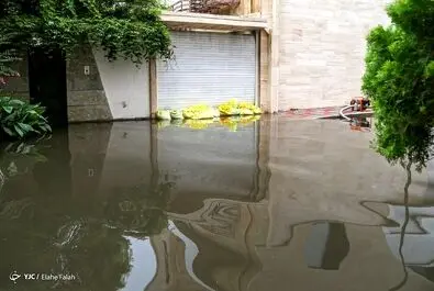 سیلاب در رشت
