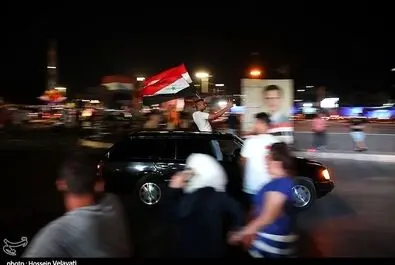 جشن مردم سوریه
