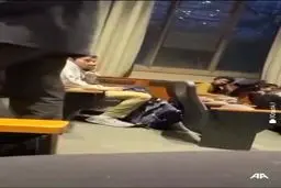 قطع سخنرانی بنت در دانشگاه پرینستون آمریکا