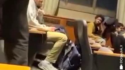 قطع سخنرانی بنت در دانشگاه پرینستون آمریکا