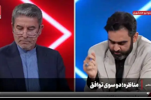 مناظره تند ثابتی و شهریاری ؛ مجادله بر سر رفراندوم