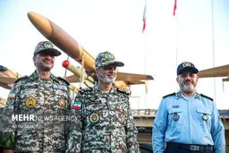 تصاویر تجلیل از نخبگان طرح پهپادی هوا به هوای «رسول»