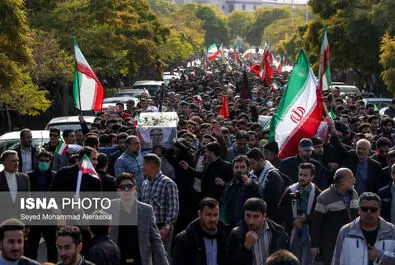 تشییع پیکر شهدا