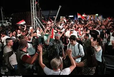 جشن مردم سوریه