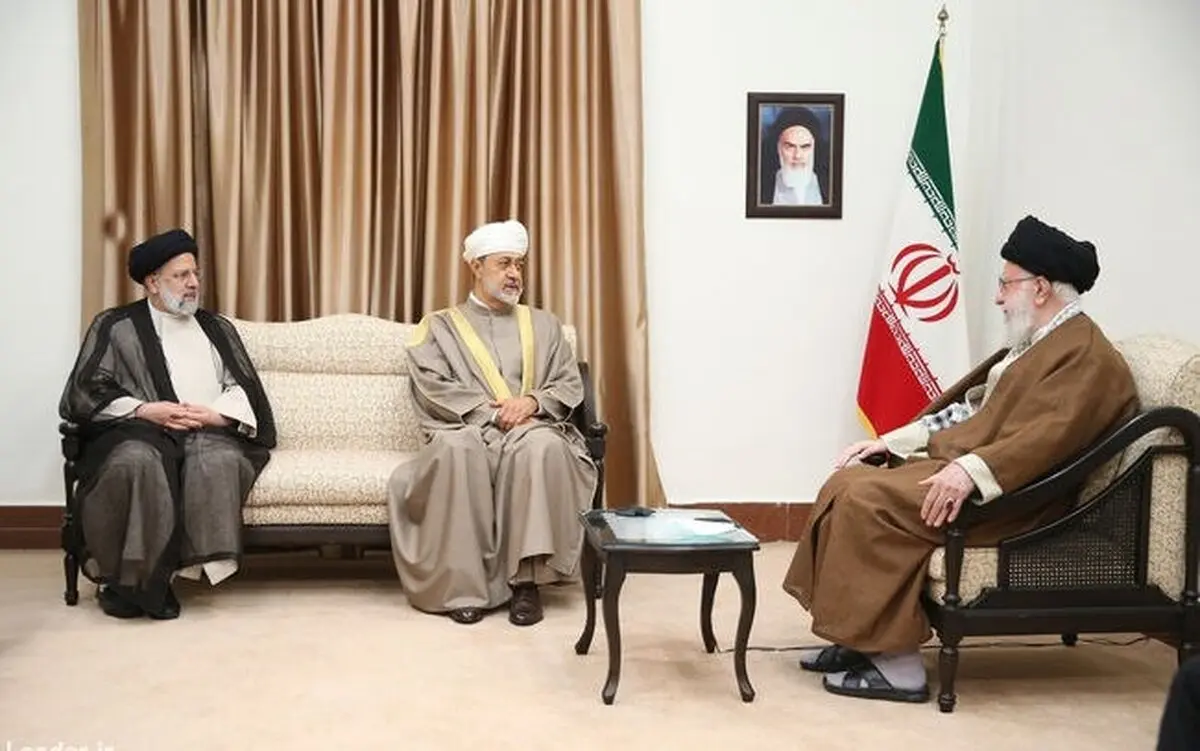 دیدار سلطان عمان با رهبر انقلاب