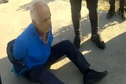 تصاویر لحظه دستگیری بهروز احسانی معدوم به همراه تجهیزات انفجاری