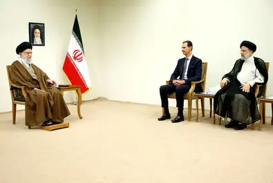 رهبری و بشار اسد