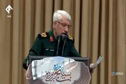 مداحی آهنگران در دیدار بسیجیان با رهبر انقلاب