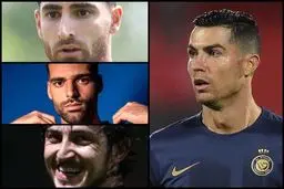 سه ایرانی در جنگ توپ طلا با رونالدو