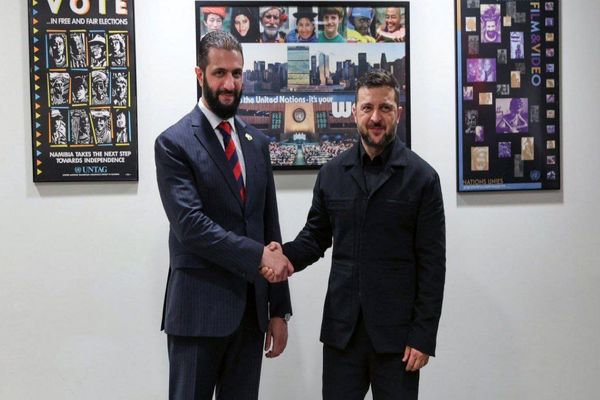 دیدار زلنسکی و تروریست بزرگ در آمریکا + عکس