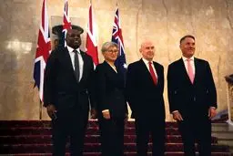 بیانیه وزرای خارجه و دفاع انگلیس و استرالیا درباره غزه، ایران و روسیه