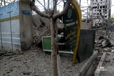 تهران تخریب