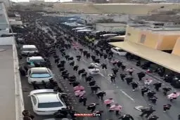 ببینید | مراسم عزاداری روز عاشورا در خیابان‌های بحرین