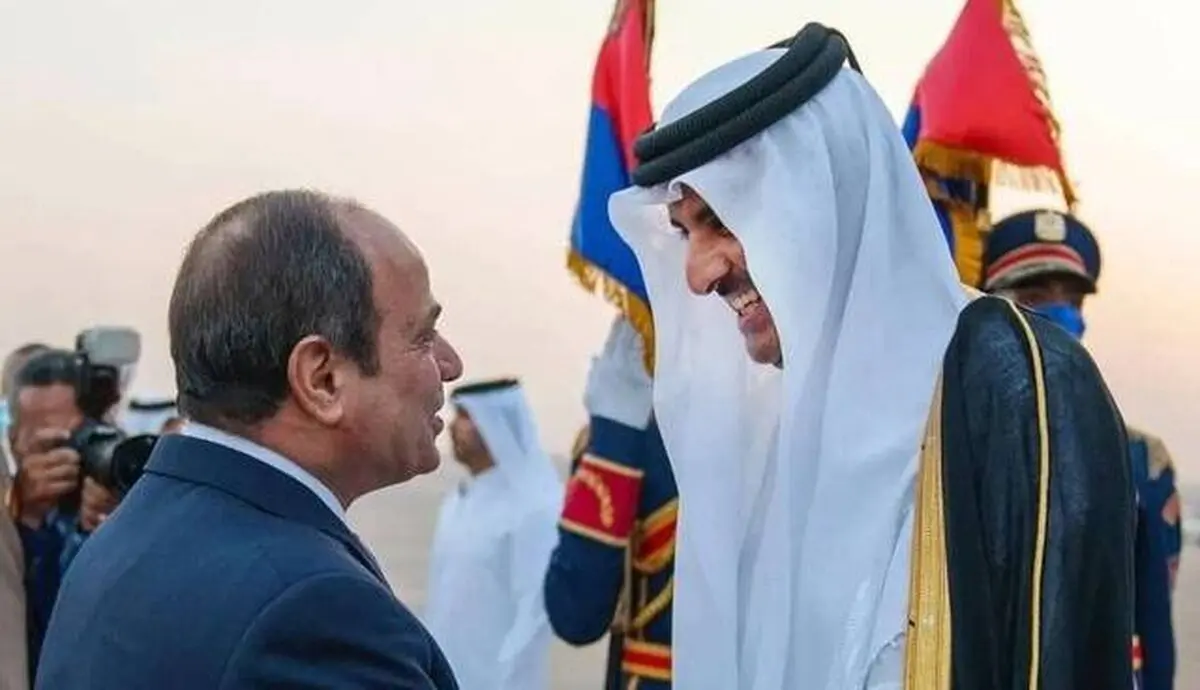 واکنش معنادار ایران به سفر امیر قطر به مصر