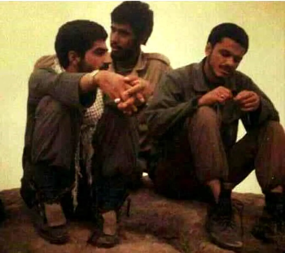تصویری قدیمی از سردار سلیمانی