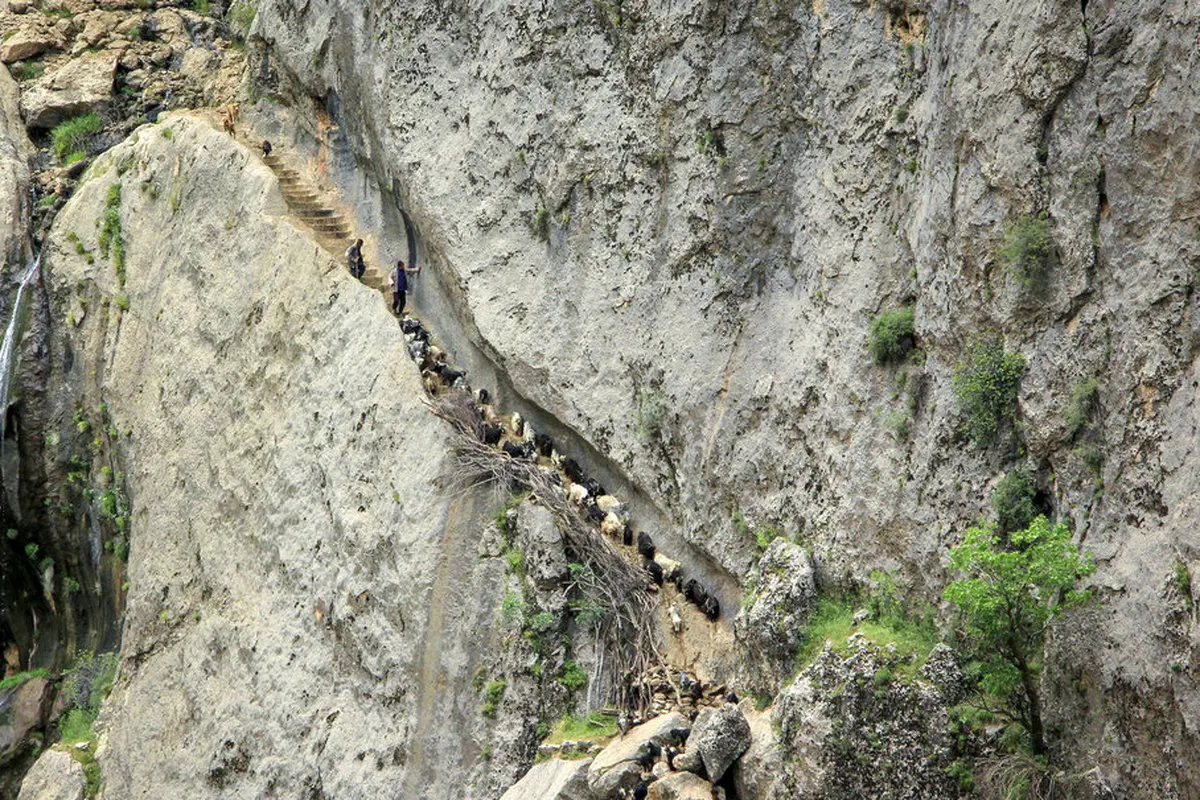 صحنه ای هولناک از یک منطقه در ایران! + عکس