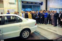 بازدید نعمت زاده و نوبخت از خط تولید ایران خودرو/تصاویر