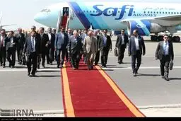ورود رییس جمهور افغانستان به تهران/ عکس