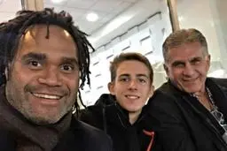 تمجید کی‌روش از شجاعی و تماشای بازی انصاری‌فرد و حاج‌صفی در کنار ستاره سابق رئال + عکس