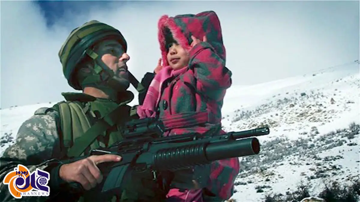 عکس/ فرمانده "حمزه" و دخترش