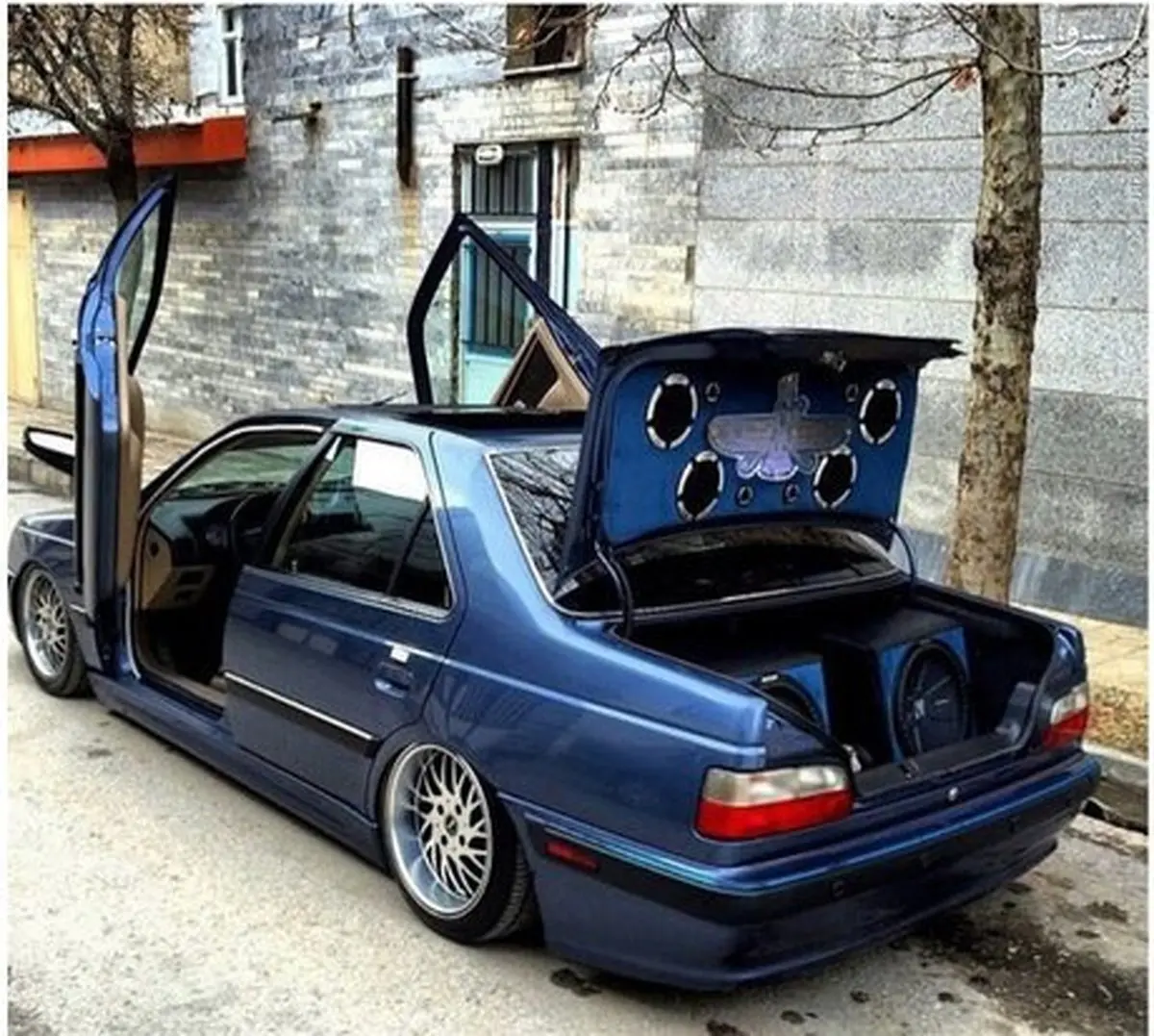 یک پژو پارس متفاوت/ عکس