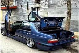 یک پژو پارس متفاوت/ عکس