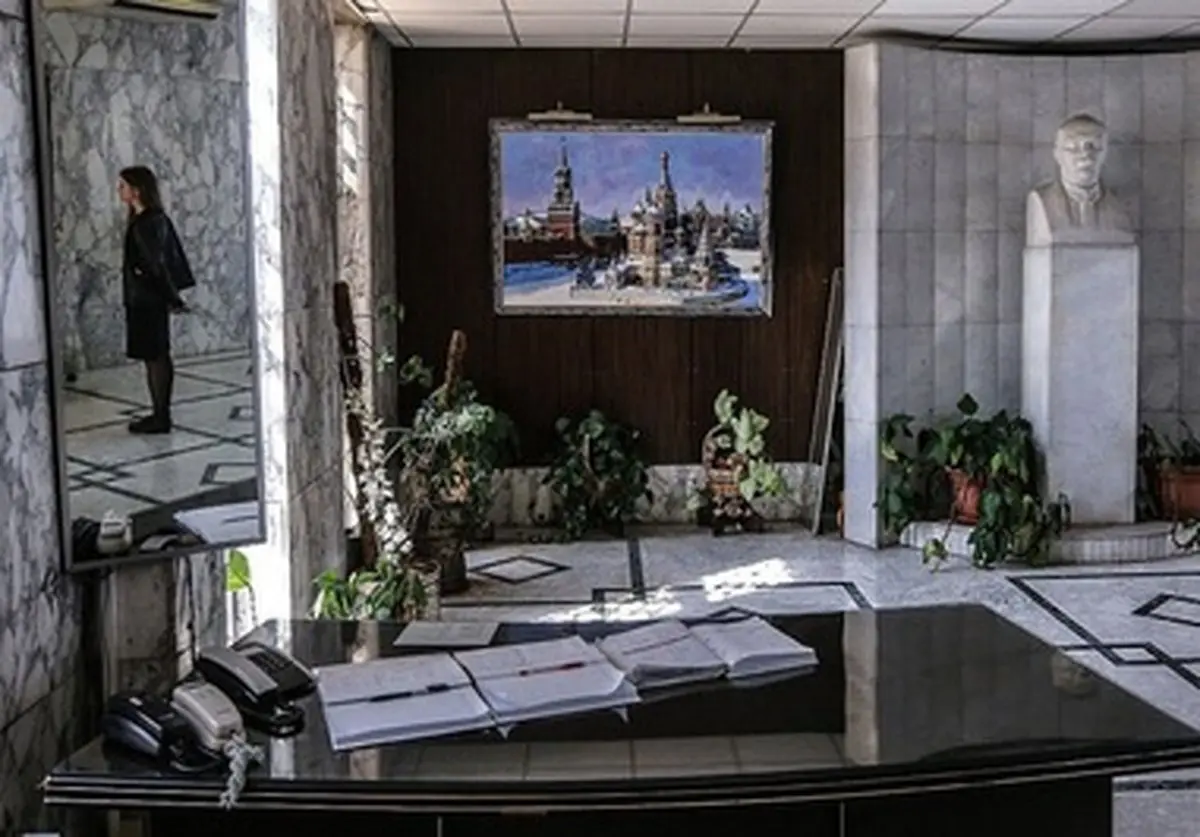 تصاویری جالب از داخل سفارت روسیه در دمشق