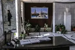 تصاویری جالب از داخل سفارت روسیه در دمشق