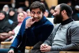 هلالی و حامد زمانی در نمایشگاه/ عکس