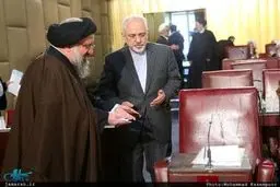 سخنرانی ظریف در مجلس خبرگان/ تصاویر